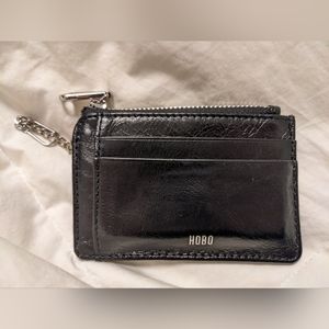 HOBO Kai leather card holder wallet- black